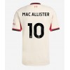 Liverpool Alexis Mac Allister #10 Bortatröja 2025-26 Korta ärmar